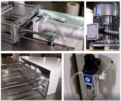 Полуавтоматический нож для запайки и обрезки BZJ5038B и BSE5040A